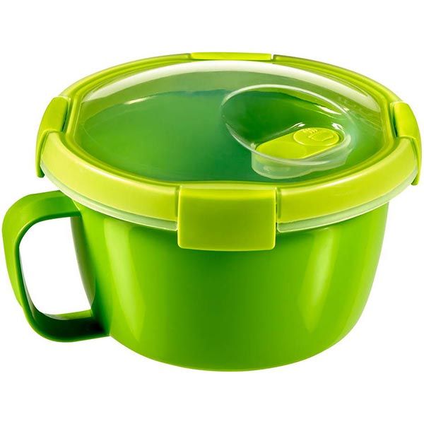 Контейнер із кришкою Curver To Go Soup & Noodles 900 мл зелений